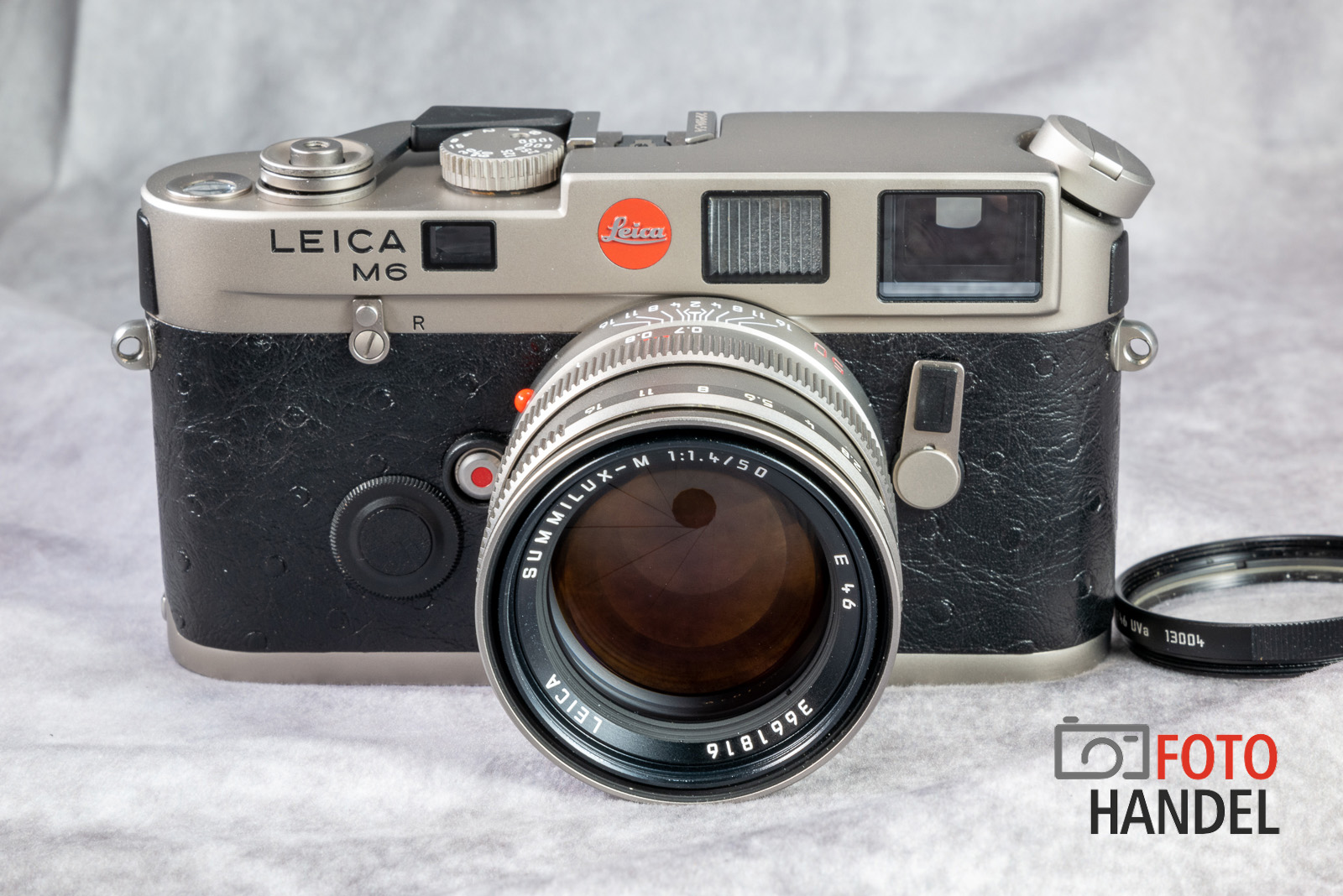 Leica M6 Titan mit Leica Summilux 50mm 1.4 - 11869 titanium