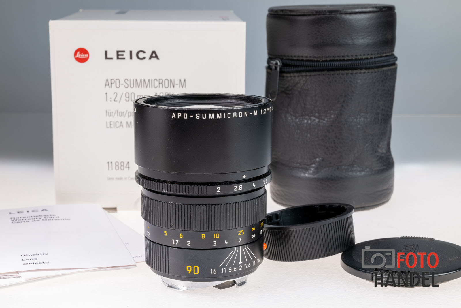 Leica APO-Summicron-M 90mm 2.0 ASPH. - 11884