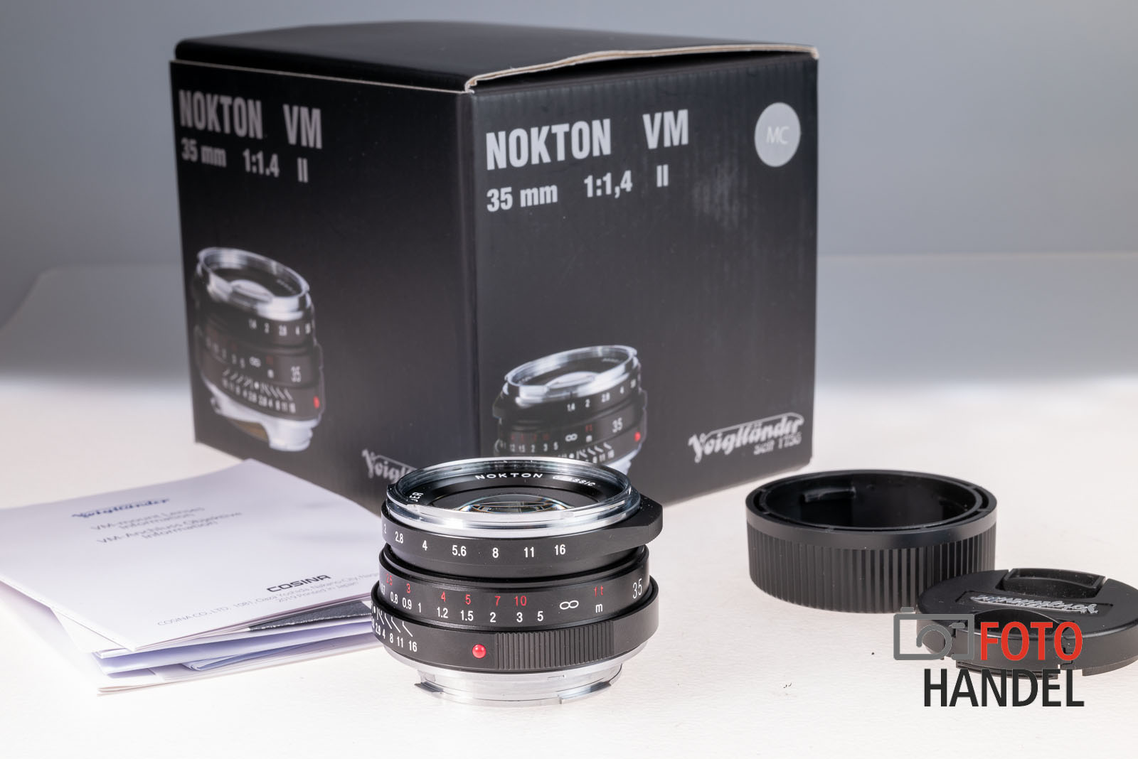 Voigtländer Nokton VM 35mm 1.4 II MC - für Leica M