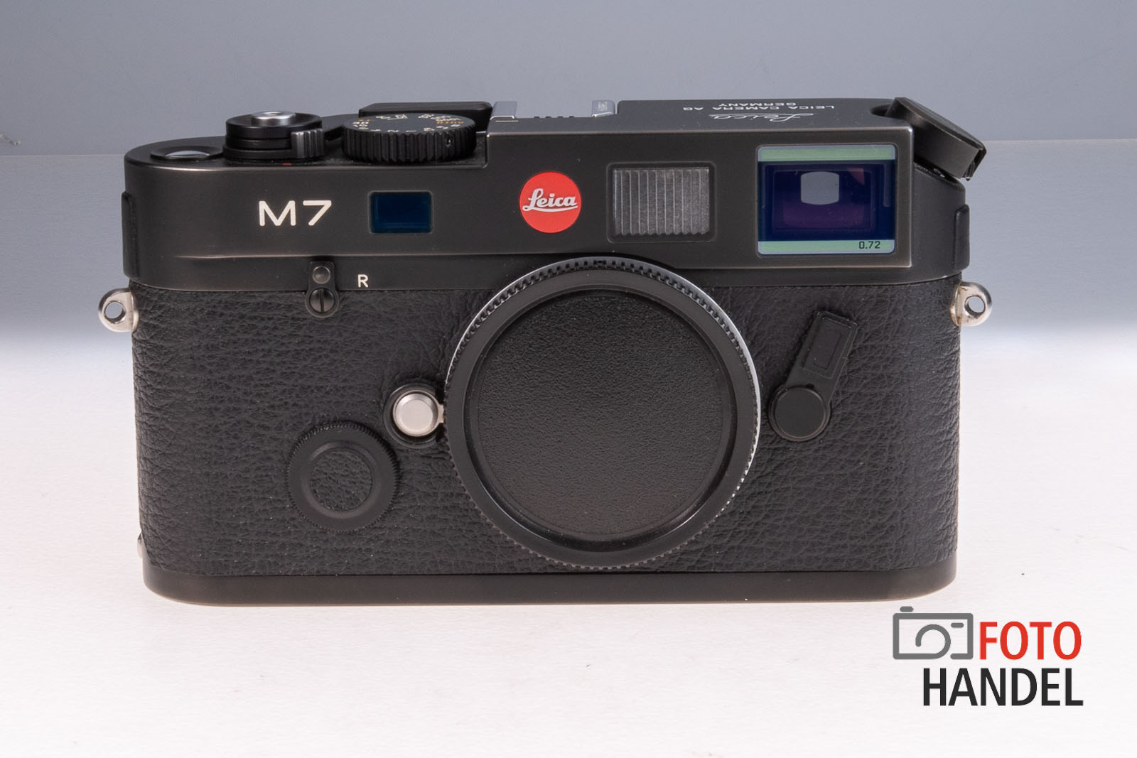 Leica M7 schwarz 0.72 MP-Sucher - 10503