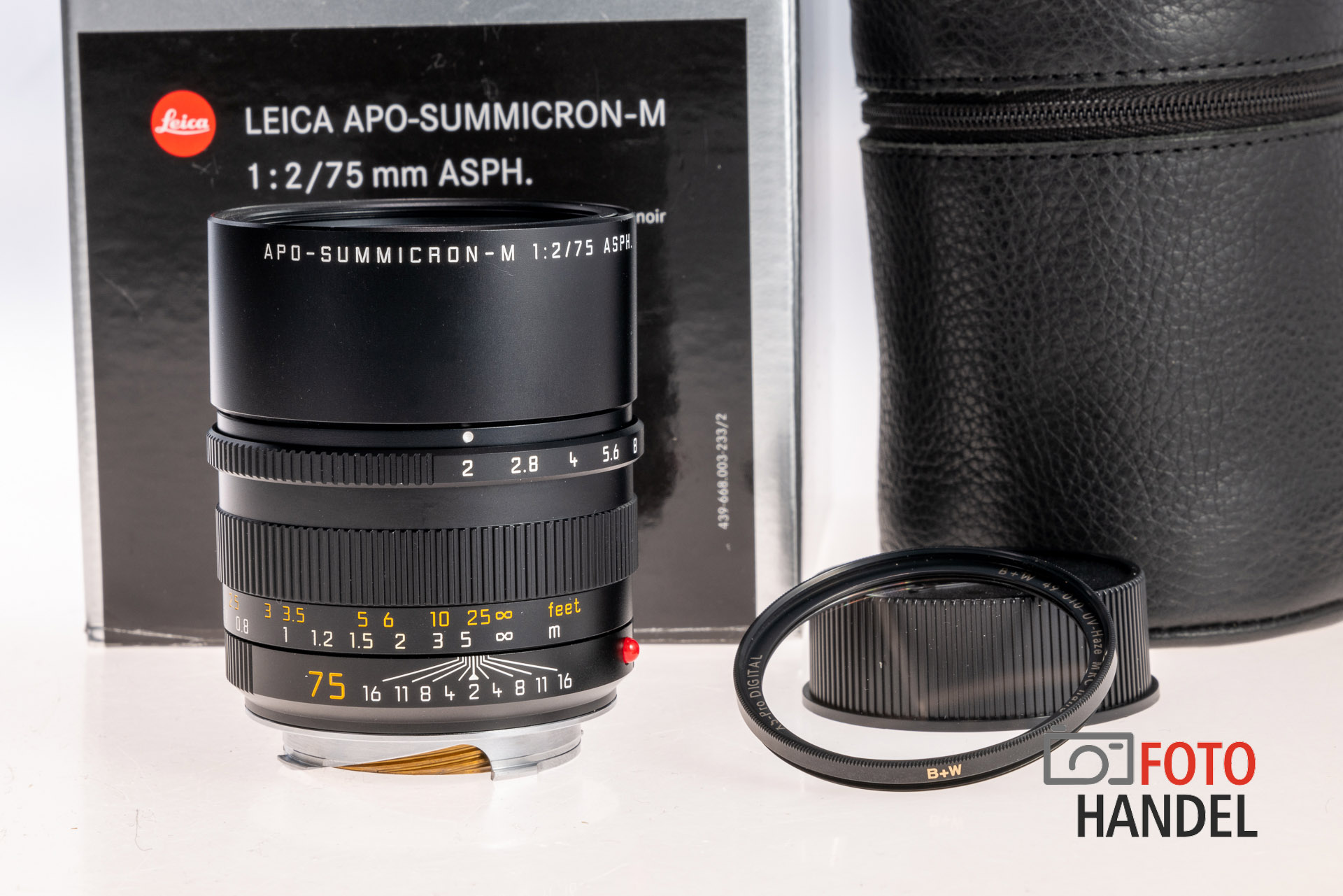Leica APO-Summicron-M 75mm 2.0 ASPH. - 11637 - Leica Service