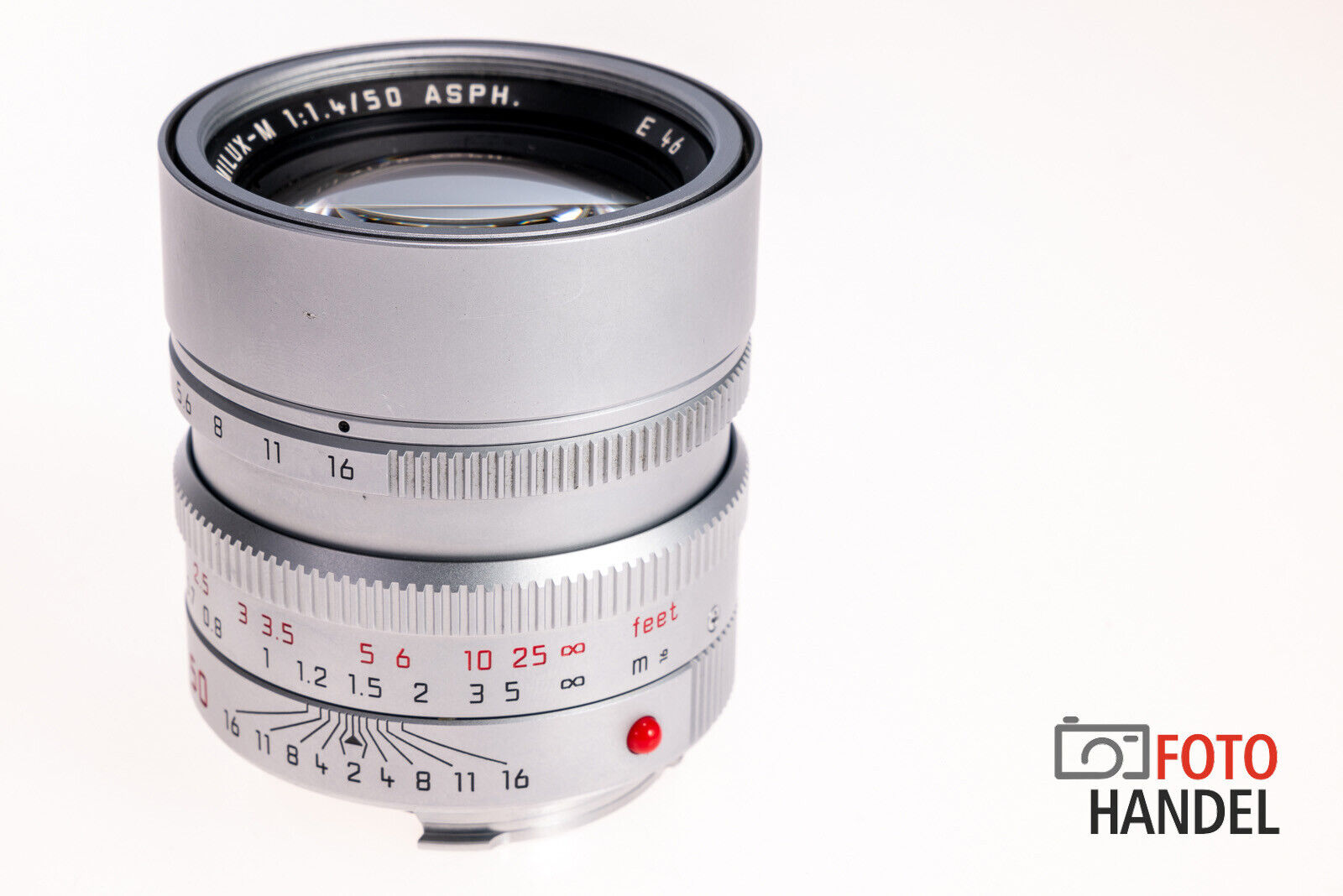 Leica Summilux-M 50mm 1.4 chrome ASPH - 11892 6-Bit | Trübung