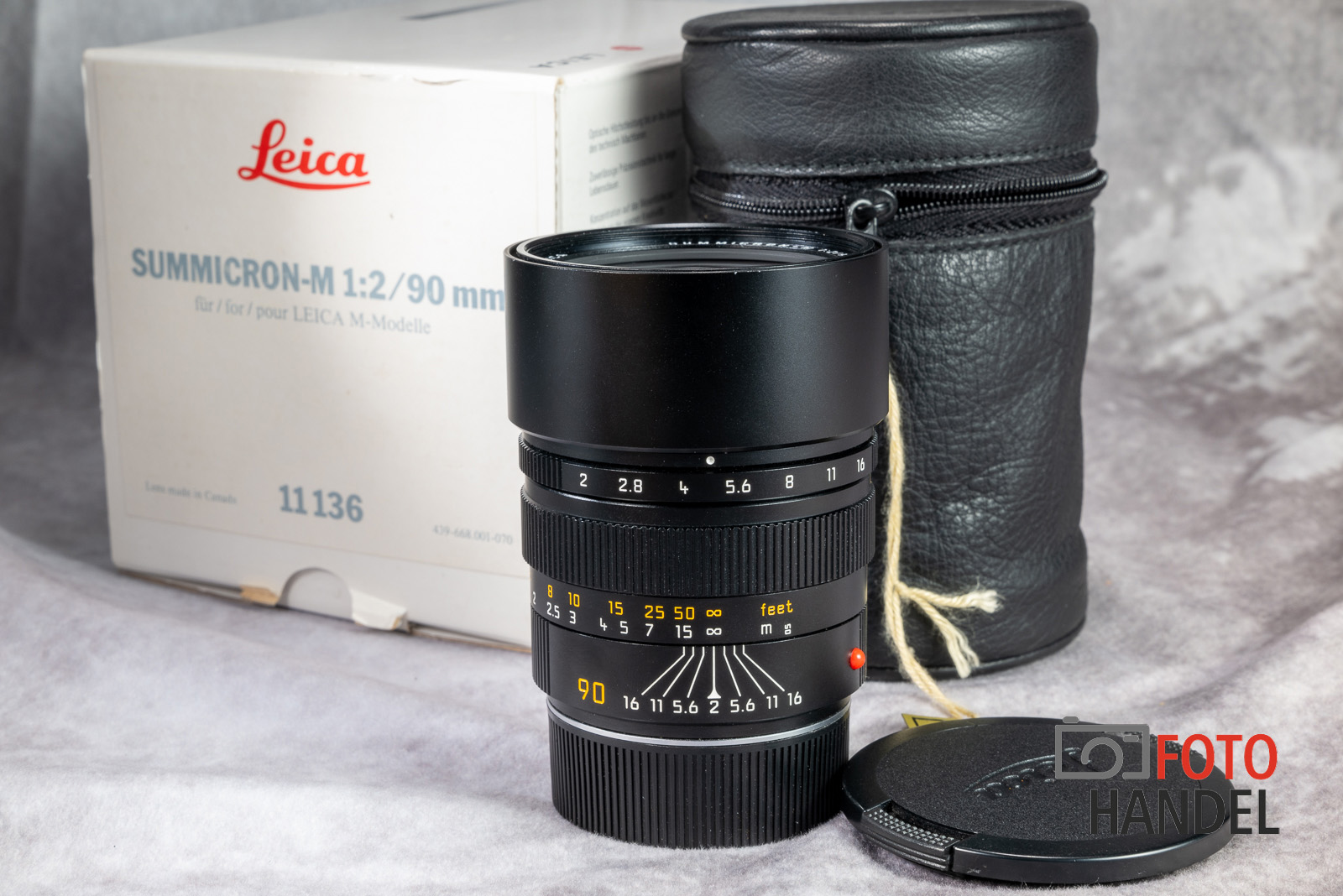 Leica Summicron-M 90mm 2.0 - 11136