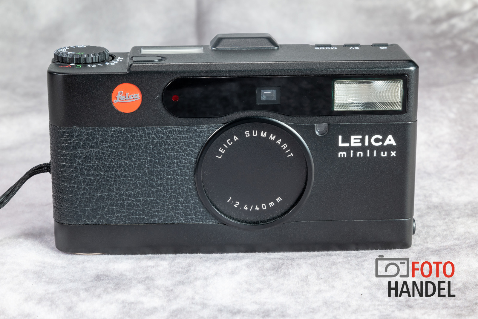 Leica Minilux black mit Summarit 40mm 2.4